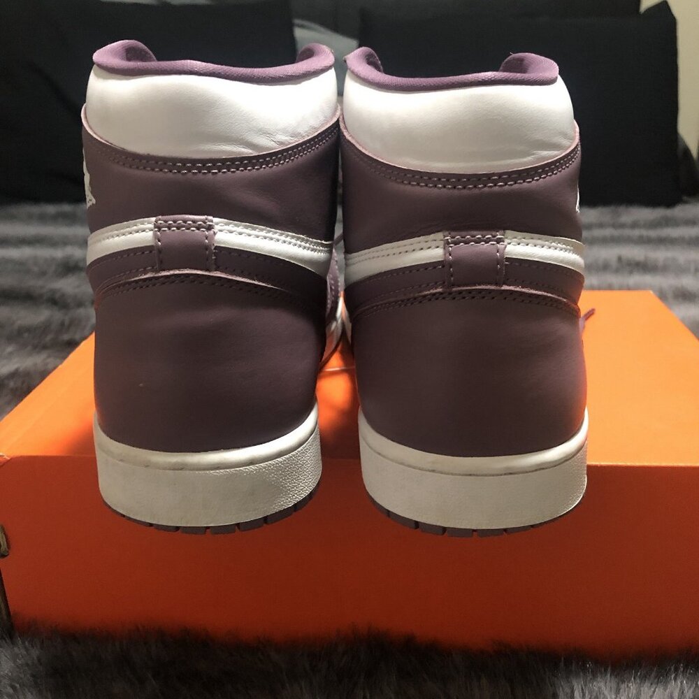 Nike Air Jordan 1 Men's Retro High OG White/Mauve Size 12, DZ5485-105, Purple - Picture 5 of 7
